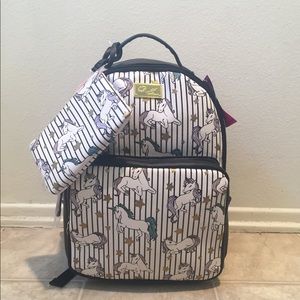 NWT betsey johnson unicorn backpack